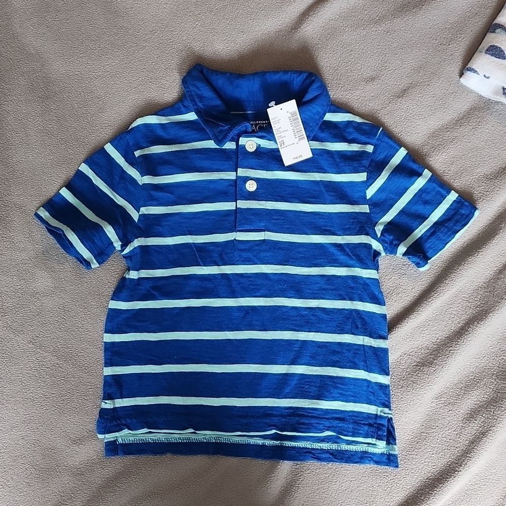 Childrens Place Stripped Polo Top 2T